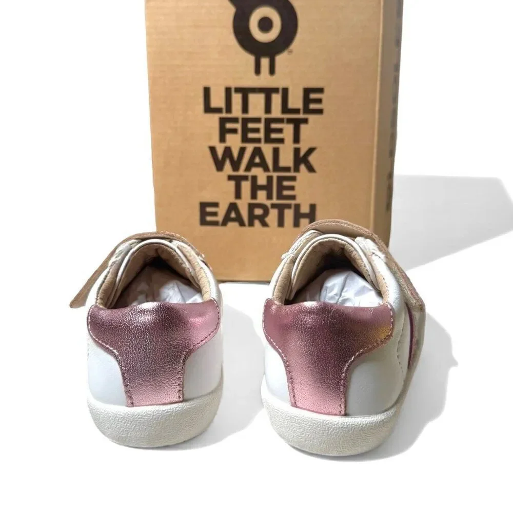 Old Soles Sport Glam Leather Sneakers 7 Toddler Girls - Picture 4 of 5